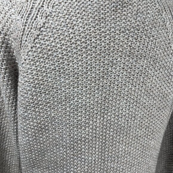 Benedetta B Long Sleeve Crew Neck Sweater Wool Alpaca Taupe Size L Large - Picture 4 of 8